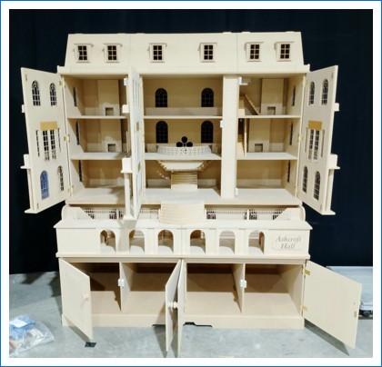 Ashcroft Hall 1/12 scale dollshouse