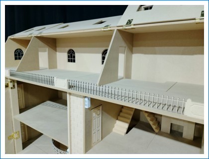 Ashcroft Hall 1/12 scale dollshouse