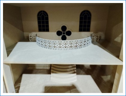 Ashcroft Hall 1/12 scale dollshouse
