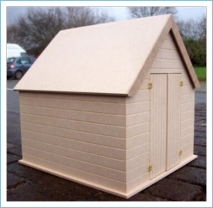 1/12th scale large garden shed