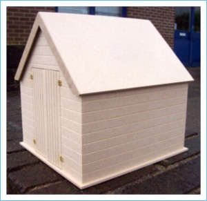 1/12 th scale large garden shed