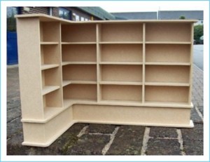 1/12 th scale shop shelving
