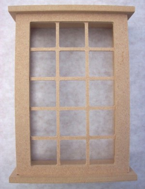 1/12th scale Georgian Windows