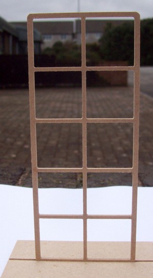 1/12th scale Georgian Windows