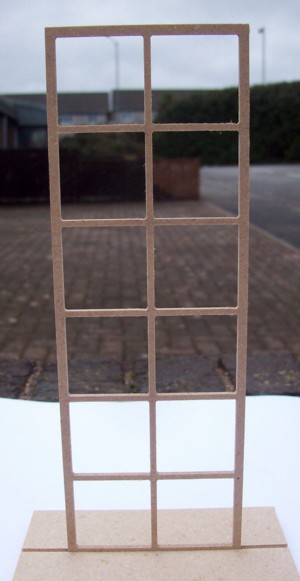 1/12th scale Georgian Windows