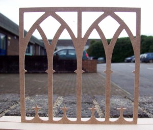 1/12th scale Gothic Windows